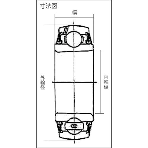 NTN ユニット用玉軸受UK形(テーパ穴形アダプタ式)全高100mm外輪径215mm幅73mm ( UK320D1 ) (株)NTNセールスジャパン  即納！最大半額！