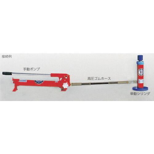 RIKEN ( 理研機器 )　単動式油圧シリンダー　インチねじ　ストローク２５ｍｍ　ＶＣカプラ付 ( S2-25VC )_1