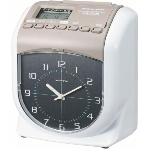 オフィス用品 NIPPO NTR-2800 NIPPO ( ニッポー ) タイムレコーダー NTR-2800 ) (メーカー取寄