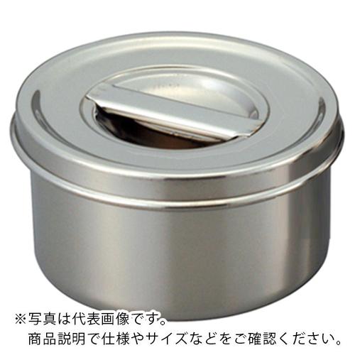 AS ステンレス丸型ポットツマミ付き14cm ( 1-4528-03 ) | 