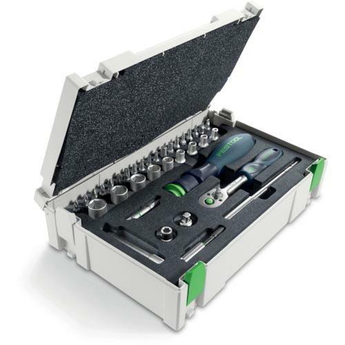 FESTOOL ( ハーフェレジャパン )　ラチェットセット　１／４　ＣＥ−ＲＡ−ｓｅｔ　３７（４９７８８１） ( 00523773 ) (メーカー取寄)