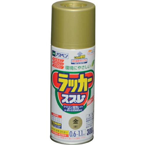 アサヒペン アスペンラッカースプレー 300ML 金 ( 568267 ) | 