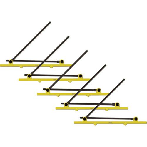 ユニット ラミハンガー A4 黄 5個組 ( 389-501Y ) ユニット(株) (メーカー取寄) | 