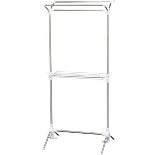 IRIS 527182 ステンレス室内物干し ホワイト ( CLS-800SER ) アイリスオーヤマ(株) | 
