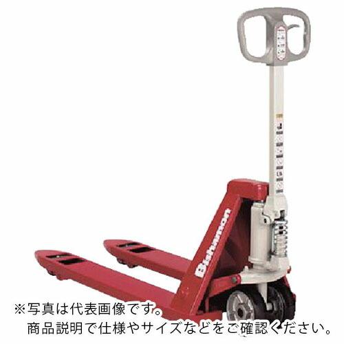 Bishamon ハンドパレットトラック 低床式 均等荷重1100kg フォーク長さ980mm ( BM11G-L65 ) (株)スギヤス (メーカー取寄)