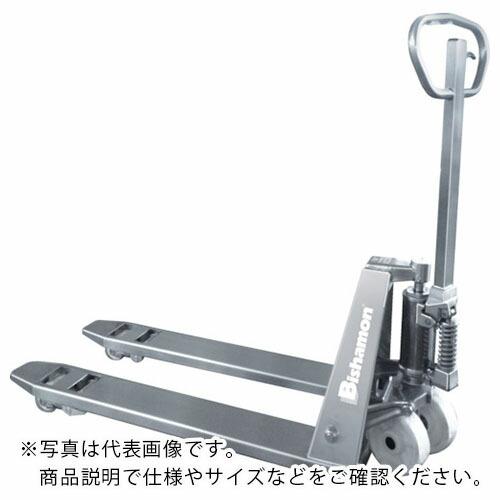 ビシャモン 準ステンレス製ハンドパレットトラック 均等荷重3000Kg フォーク長さ1150×幅153×間隔214mm ( BMS30L-HL ) (株)スギヤス