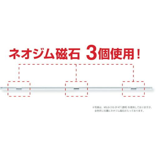 マグエックス マグネットスリムバー 3本パック クリア ( MSLB-310-3P-KT ) (株)マグエックス |  | 02