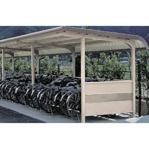 ヨドコウ ヨド自転車置場 YOKR-240-5 002 2連棟 ( YOKR-240-5-2X1 ) (株)淀川製鋼所 (メーカー取寄) | 