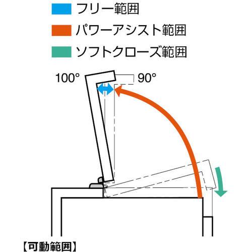 SUGATSUNE (170029741)パワーアシストヒンジ ( HG-PA201-15 ) スガツネ工業(株) |  | 04