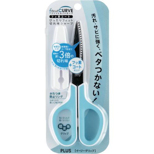 PLUS 34516)フィットカットカーブSC-175SF 白×青 ( SC-175SF WH/BL ) プラス(株) |  | 09