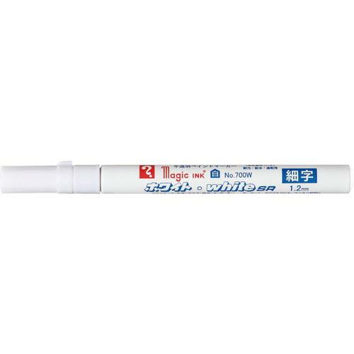 マジックインキ ホワイト・whiteSR No.700W ( M700W ) 寺西化学工業(株) | 