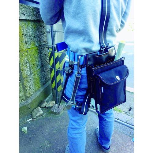TRUSCO 外線工事用電工腰袋 前ポケット フタ付 ( TDO-FL-BK ) トラスコ中山(株) |  | 02