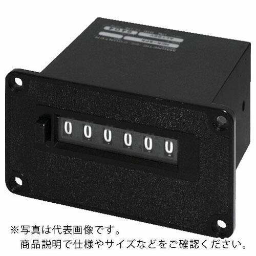 ライン精機 電磁カウンター(リセットツキ)6桁 ( MCR-6PN DC24V )