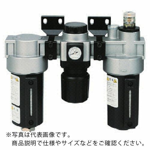 日本精器 FRLユニット 8A モジュラー接続タイプオートドレン付 ( BN-25T6D-8 5035 )