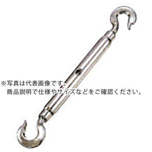 水本 ステンレス パイプターンバックル (フック&フック) 捻子径5分 ( TBP-16H )