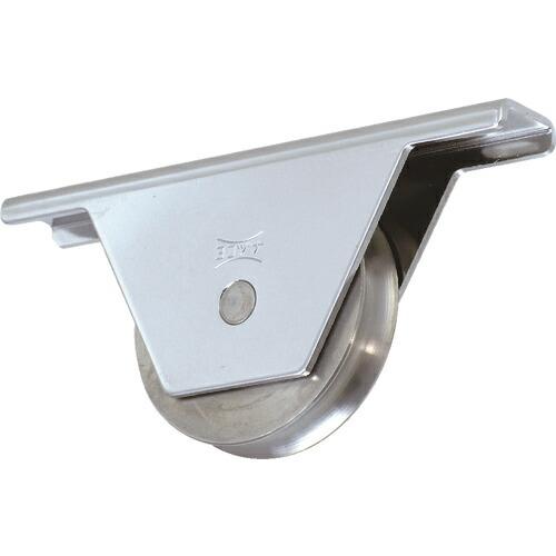 ヨコヅナ ステンレス重量戸車 スリムタイプ 車輪径75mm 丸溝型 ( JKS-0751 ) | 