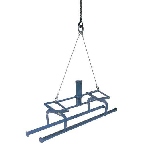 スーパー 間知ブロックマトメ吊オートタイプ(ワイヤーロープ・リング付) 容量:500kg クランプ範囲:60~270mm ( KBC500WA ) (メーカー取寄)