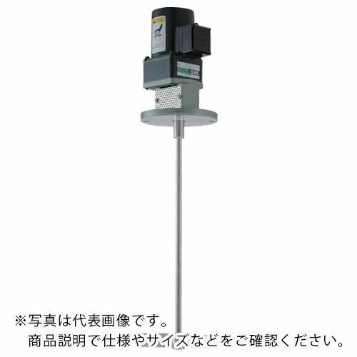エレポン化工機 小型薬液タンク用攪拌機 40W 接液部SUS304+HRLゴムライニング ( KVO-4015-HRL-2TO )