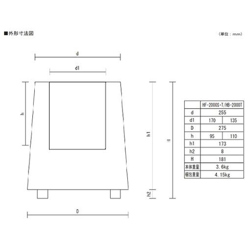 AS ( アズワン )　マントルヒーター調節器付ＨＢ−２０００Ｔ ( 1-4186-04 ) (メーカー取寄)