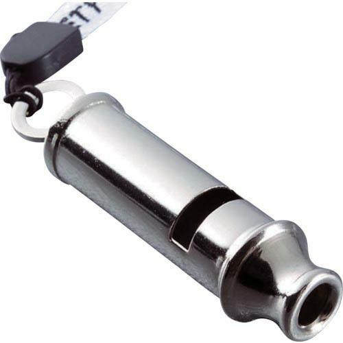 トーヨーセーフティ ホイッスル(メタル・長管) ( NO24 ) 東洋物産工業(株) | 