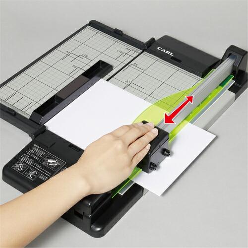 カール 裁断機ディスクカッター・スリム A4 裁断枚数50枚 ( DC