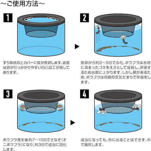 ハタヤ ボウフラストッパー出ちゃい缶 大型タイプ ( BD-2L ) (株)ハタヤリミテッド |  | 07