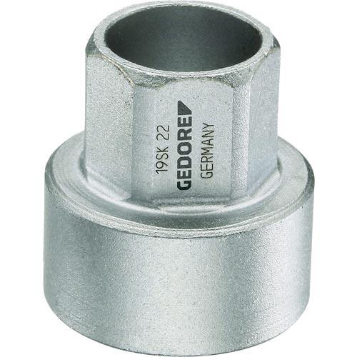 GEDORE 【売切廃番】 ショートソケット 19SK 1/2 10mm ( 2521539 ) ゲドレー社 | 