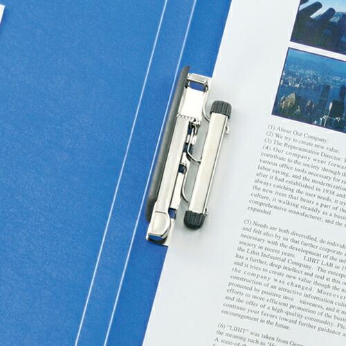 LIHIT A4パンチレスファイル 青 ( F-347-8(F-347 Bブル-) ) |  | 02