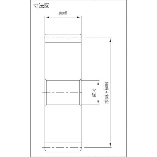 ケース販売 KHK ステンレス平歯車 ( SUSA2.5-42 ) 小原歯車工業(株