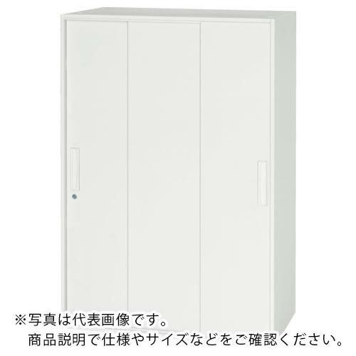 ダイシン 壁面収納庫 3枚引戸型 上下兼用W800 ホワイト ( V840-12TS )