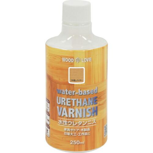 【SALE価格】ニッぺ 水性ウレタンニス 250ml つや消しクリヤー 300N027-250 ( 4976124516733 ) | 