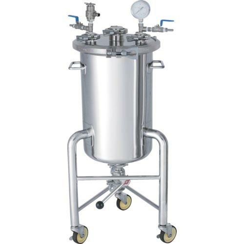 日東 SUSヘルールオープン加圧容器 脚付 加圧ユニット 40L ( PCN-F-L-40-UT )