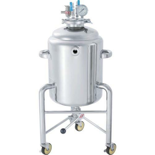 日東 SUSジャケット型加圧容器 脚付 加圧ユニット 50L ( PCN-J-L-50-UT )