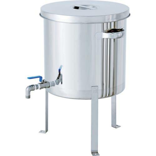 日東 ボールバルブ付汎用容器平鋼脚付 10L ( STV-FL-24 )