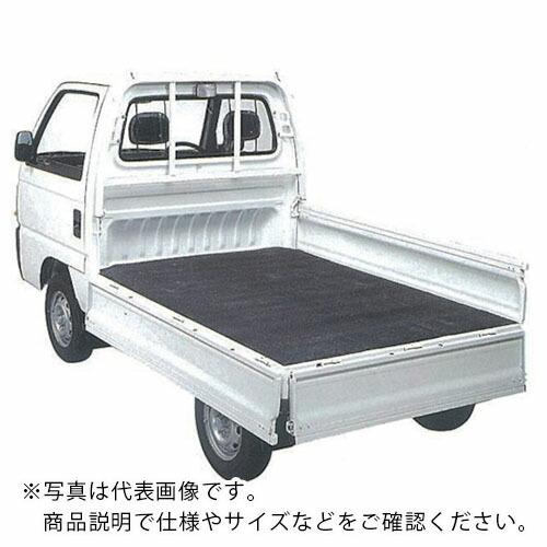 萩原 軽トラックマット ゴムマット(N) ブラック 1400mm×2010mm 厚3mm ( TMS-3 ) 萩原工業(株) | 