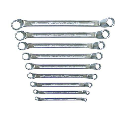 STAHLWILLE 20/9 (MIDI)メガネレンチセット 75゜ (96410409) ( 20/9 )