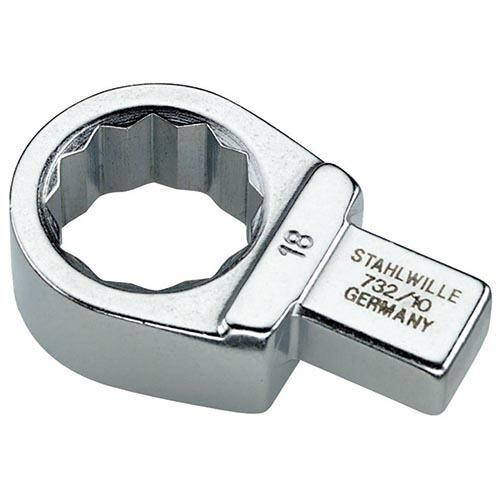 STAHLWILLE 732/10-8 トルクレンチ差替ヘッド(メガネ) (58221008) ( 732/10-8 )