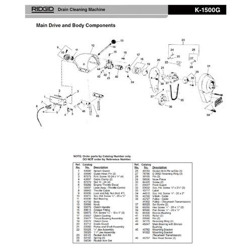 RIDGID(リジッド) プーリー アンド シャフト F/K-150- ( 23562 )_2