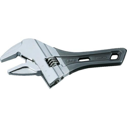 KTC ショートモンキレンチ 全長188mm 口開き12~46mm 先端厚さ46mm ( WMS-46 ) 京都機械工具(株) | 