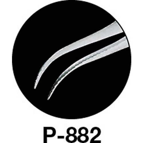 HOZAN 先曲がりピンセット 120mm ( P-882 ) |  | 01