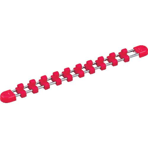 【SALE価格】KTC 9.5sq.ソケットホルダー 差込角9.5mm 差込数10個 全長315mm ( EHB310 ) 京都機械工具(株) | 