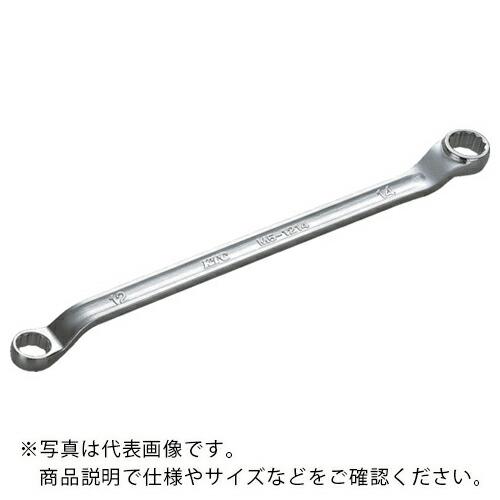 【SALE価格】KTC 45°×6°ロングめがねレンチ 対辺寸法10×13mm 全長208mm ( M5-1013 ) | 