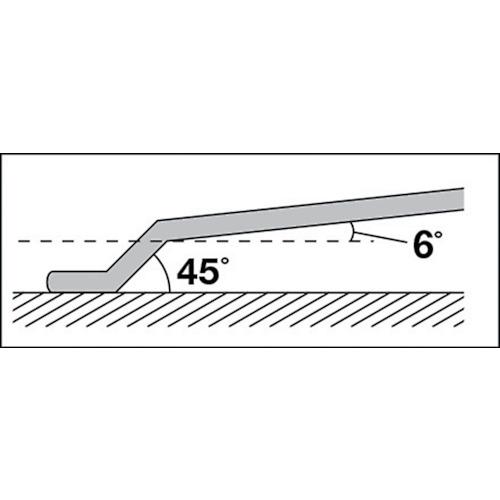 【SALE価格】KTC 45°×6°ロングめがねレンチ 対辺寸法11×13mm 全長218mm ( M5-1113 ) 京都機械工具(株) |  | 01
