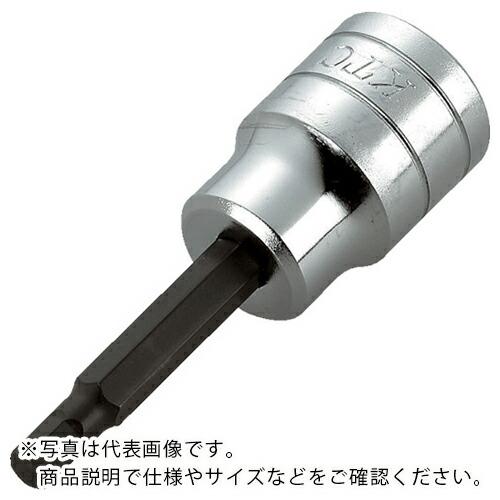KTC 12.7sq.ヘキサゴンビットソケット 対辺寸法6mm 差込角12.7mm 全長70mm ( BT4-06 ) 京都機械工具(株) | 