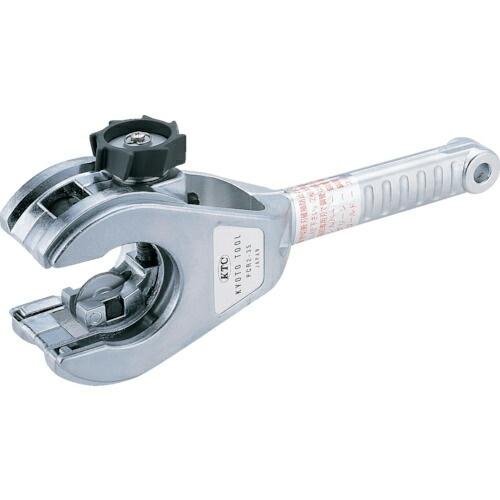 KTC 大型銅・樹脂管用ラチェットパイプカッタ 全長335mm ( PCRT2-66 ) | 