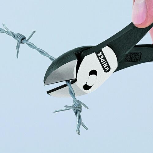 KNIPEX ツインフォースニッパー プラスチックハンドル 180mm ( 7371-180 ) KNIPEX社 |  | 08