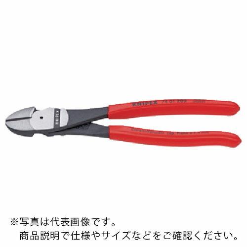KNIPEX 強力型ニッパー プラスチックハンドル 160mm ( 7401-160 ) KNIPEX社 | 