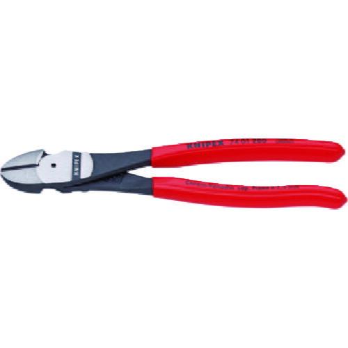 KNIPEX 強力型ニッパー プラスチックハンドル 200mm ( 7401-200 ) KNIPEX社 | 