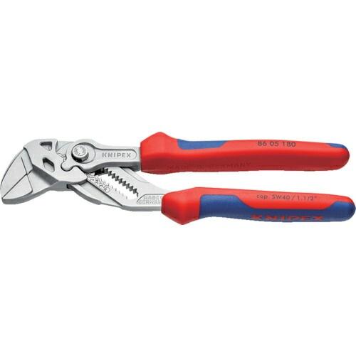 KNIPEX プライヤーレンチ コンフォートハンドル 180mm ( 8605-180 ) KNIPEX社 | 