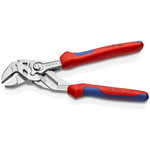 KNIPEX プライヤーレンチ コンフォートハンドル 180mm ( 8605-180 ) KNIPEX社 |  | 01